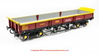 7F-043-011 Dapol YCV Turbot Bogie Ballast Wagon number DB978255 in EWS Maroon Livery